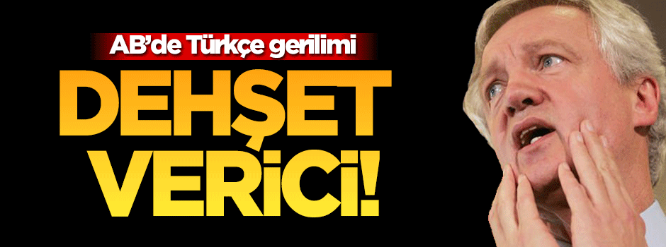 AB'de Türkçe gerilimi: Dehşet verici!