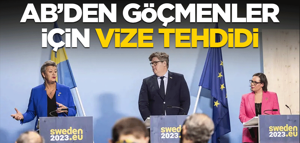 AB'den göçmenler için vize tehdidi