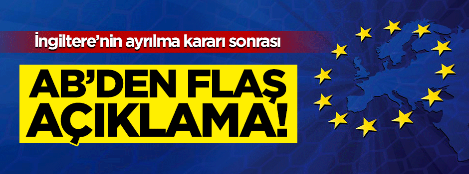 AB'den 'İngiltere' açıklaması: Hazırlıklıyız!