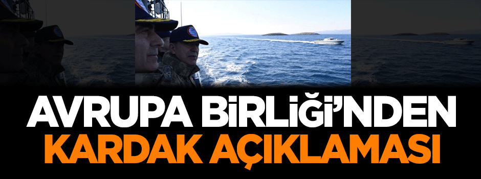 AB'den Kardak açıklaması