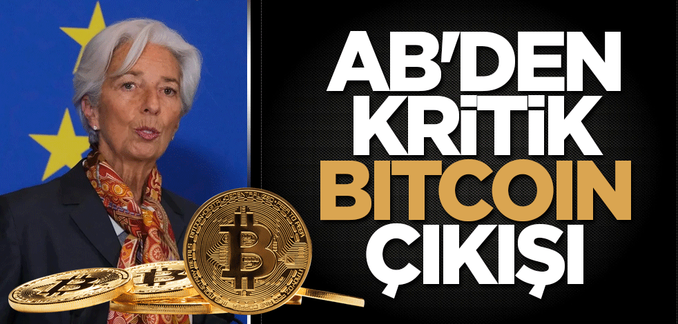 AB'den kritik Bitcoin çıkışı