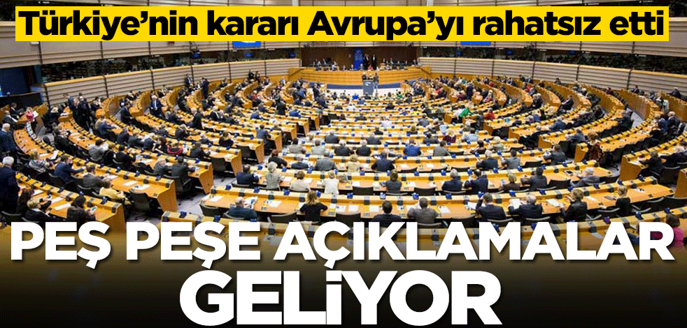 AB'den peş peşe İstanbul Sözleşmesi açıklaması! Rahatsız oldular