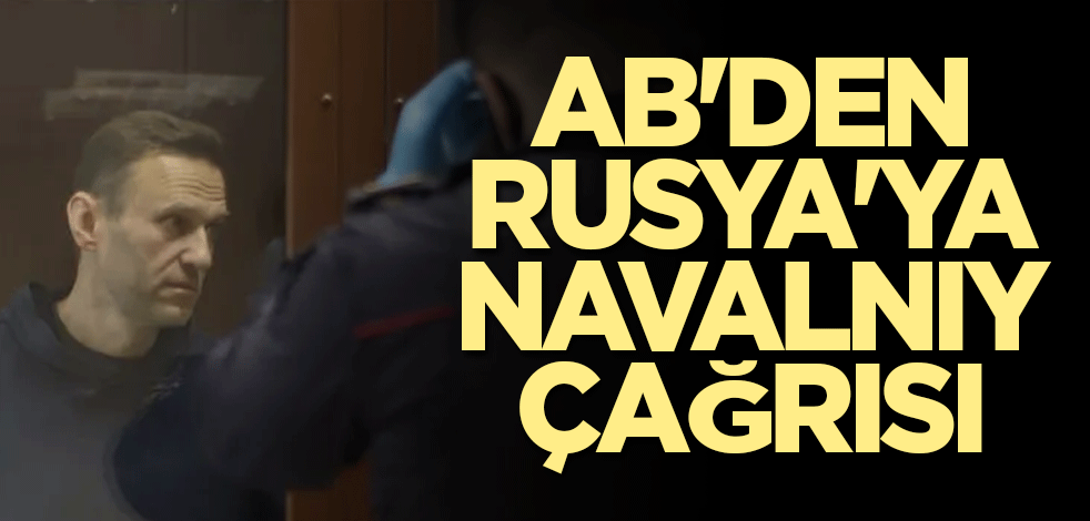 AB'den Rusya'ya Aleksey Navalnıy çağrısı