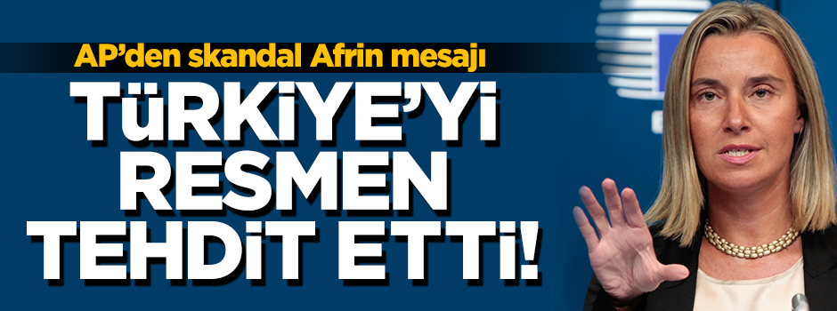 AP’den skandal Afrin mesajı! Türkiye'yi resmen tehdit ettiler