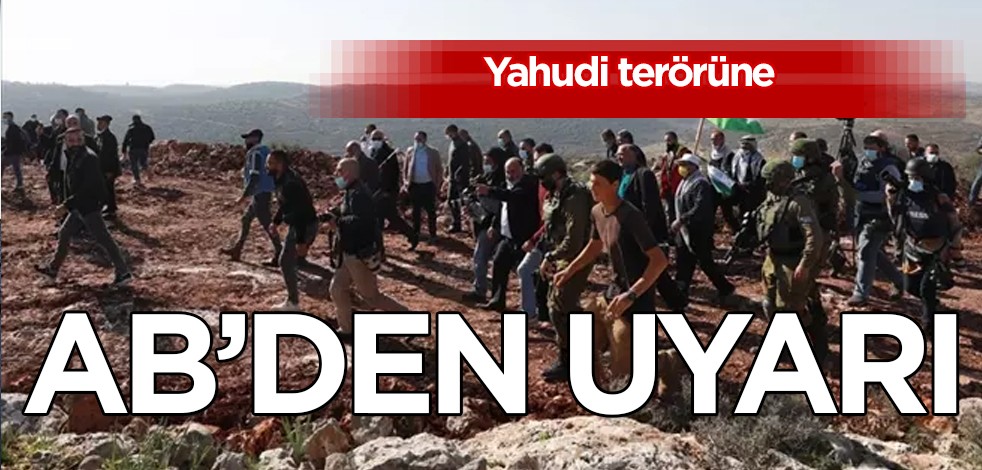 AB'den, Yahudi terörüne uyarı: Yaptığı gönderme dikkat çekti! Sıcak gelişme