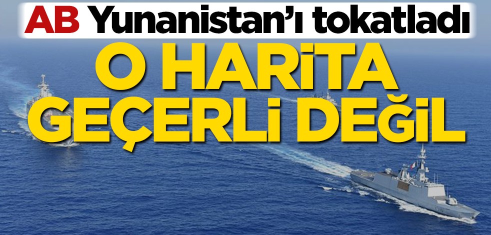 AB’den Yunanistan’ı çıldırtacak açıklama! ''Sevilla Haritası’’ resmi belge değil