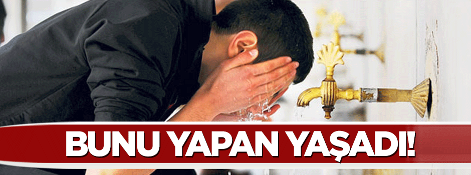 Abdest almak vücudu mikroplardan koruyor