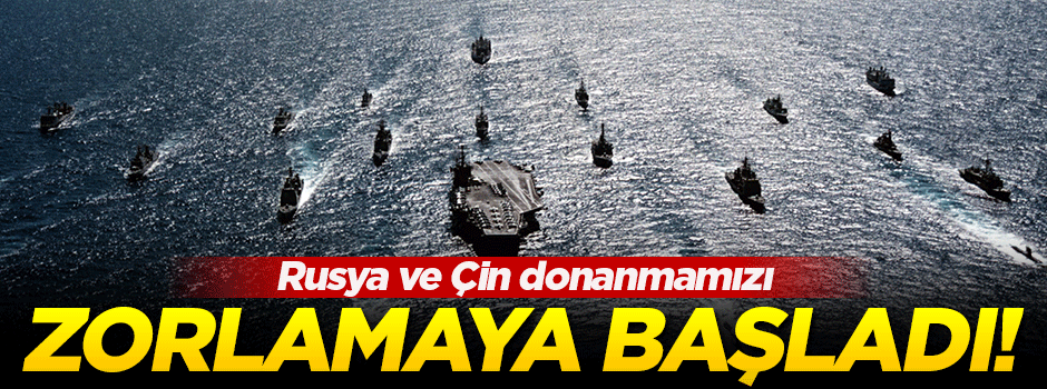 ABD'li amiral: Rusya ve Çin, donanmamızı zorlamaya başladı