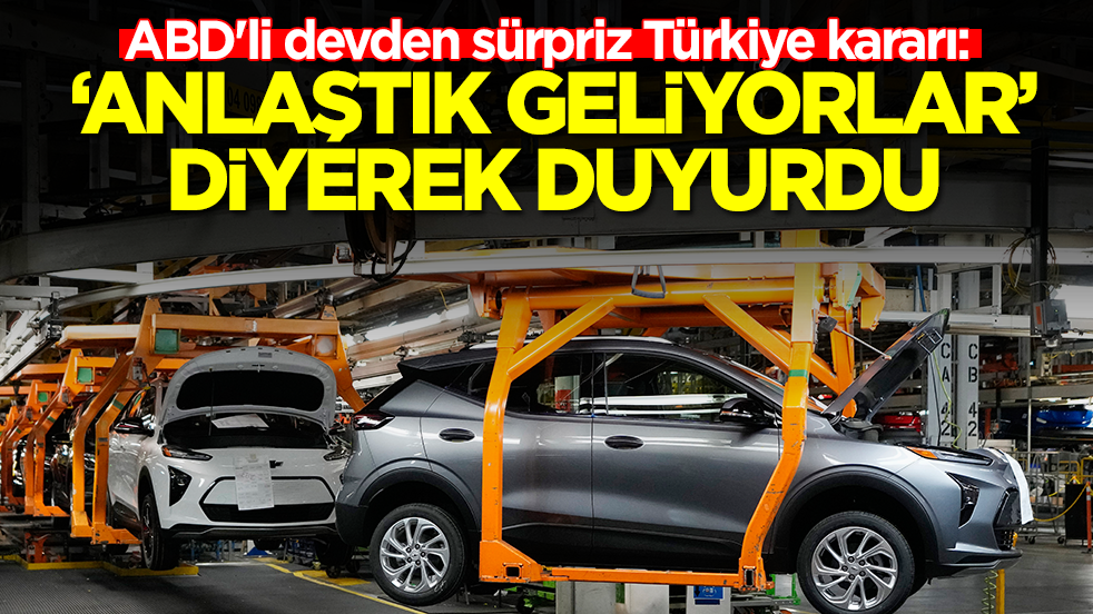 ABD'li devden sürpriz Türkiye kararı: 'Anlaştık, geliyoruz' diyerek duyurdular