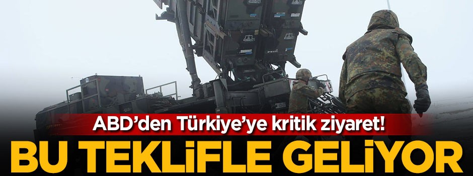 ABD'li diplomat Türkiye'ye bu teklifle geliyor