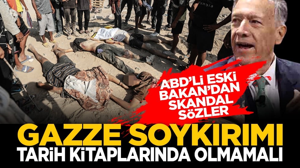ABD’li eski Bakan’dan skandal sözler: Gazze soykırımı, tarih kitaplarında olmamalı