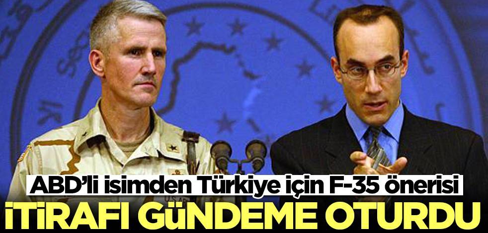 ABD’li isimden Türkiye için F-35 önerisi! İtirafı gündeme oturdu