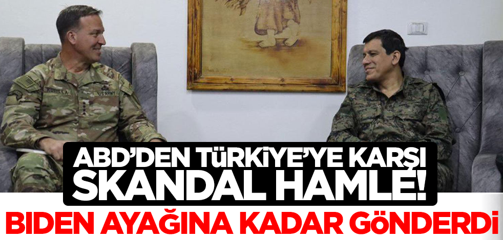 ABD'li komutan Suriye'de YPG elebaşı ile görüştü