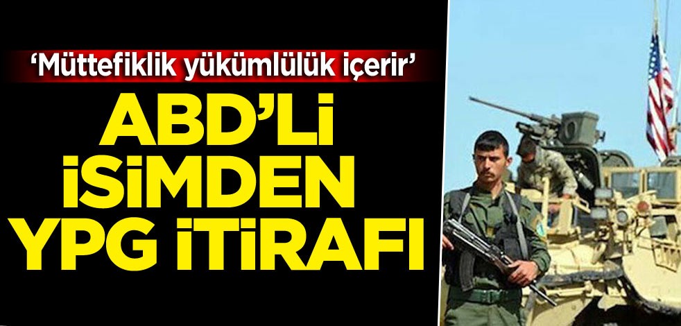 ABD’li korgeneralden YPG itirafı