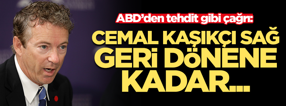 ABD'li senatör: Cemal Kaşıkçı sağ geri dönene kadar yardımları kesin!