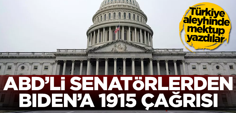 ABD'li senatörlerden Biden'a skandal 'soykırım' çağrısı