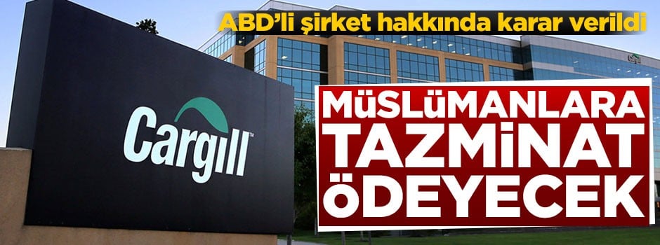 ABD'li şirket Müslümanlara 'namaz' tazminatı ödeyecek!