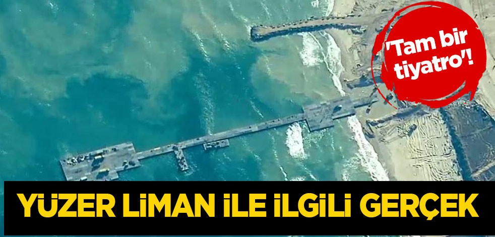 ABD'li uzman: Gazze sınırında kurulan yüzer liman 'tam bir tiyatro'! İlginç iddia dünya gündemine oturdu