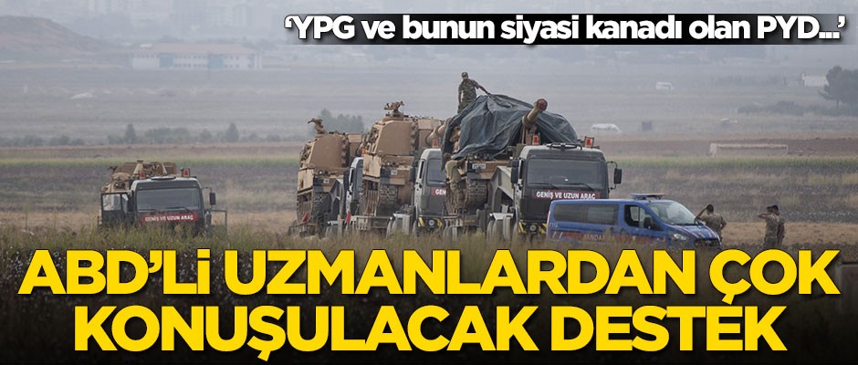 ABD'li uzmanlardan çok konuşulacak destek!