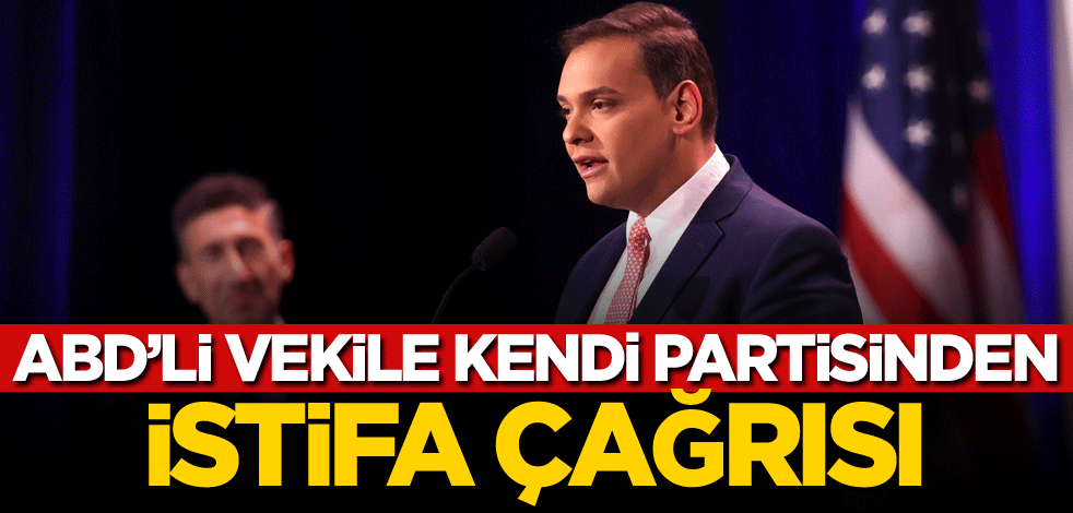 ABD'li vekile kendi partisinden istifa çağrısı