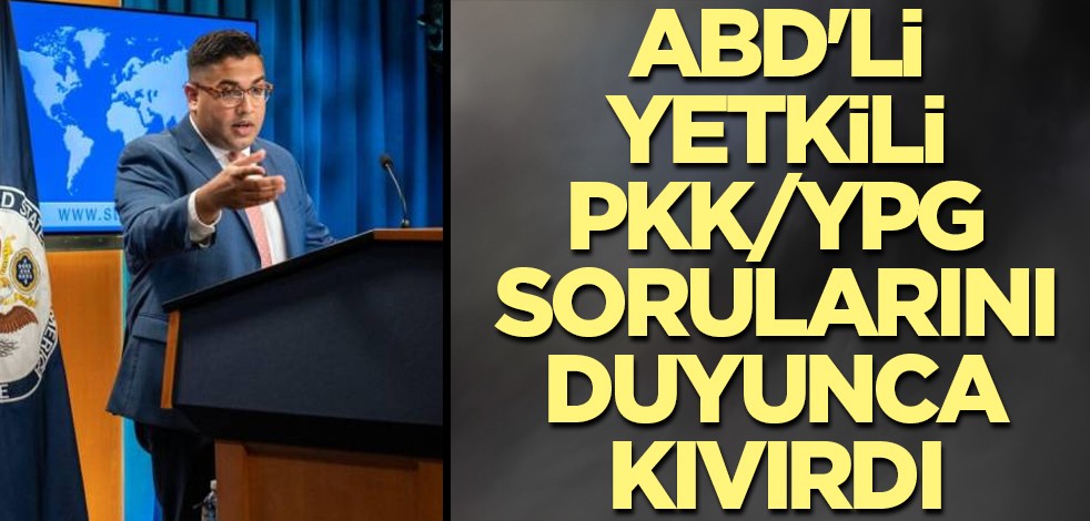 ABD'li yetkili PKK/YPG sorularını duyunca kıvırdı