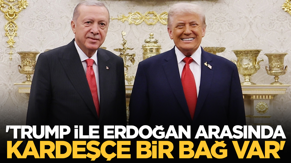 ABD'li yetkili: 'Trump ile Erdoğan arasında kardeşçe bir bağ var'
