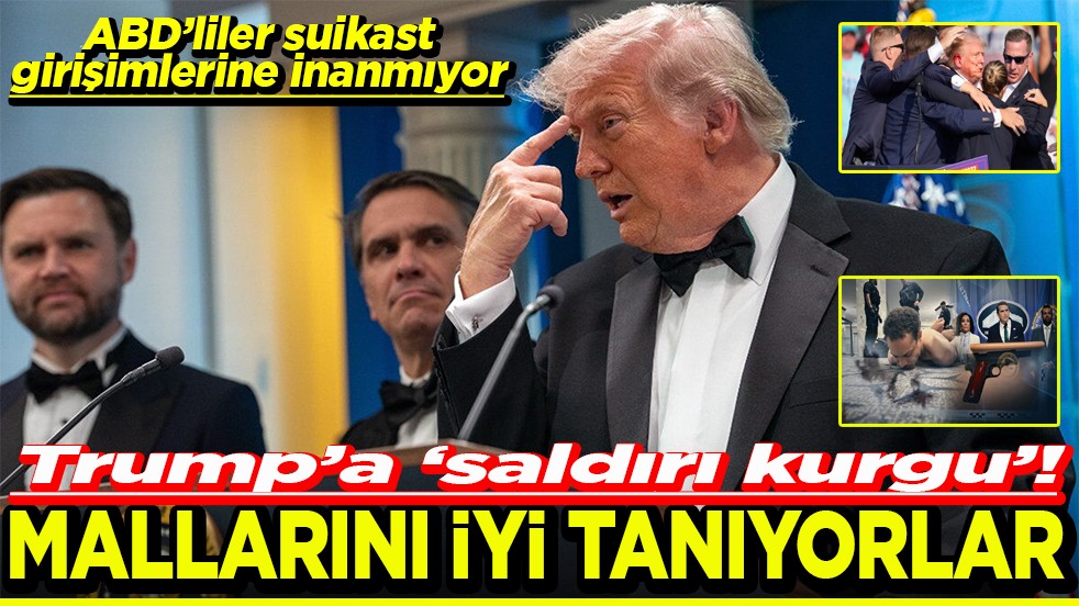 ABD’liler suikast girişimlerine inanmıyor Mallarını iyi tanıyorlar