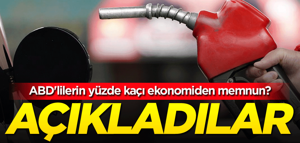 ABD'lilerin yüzde kaçı ekonomiden memnun? Açıkladılar