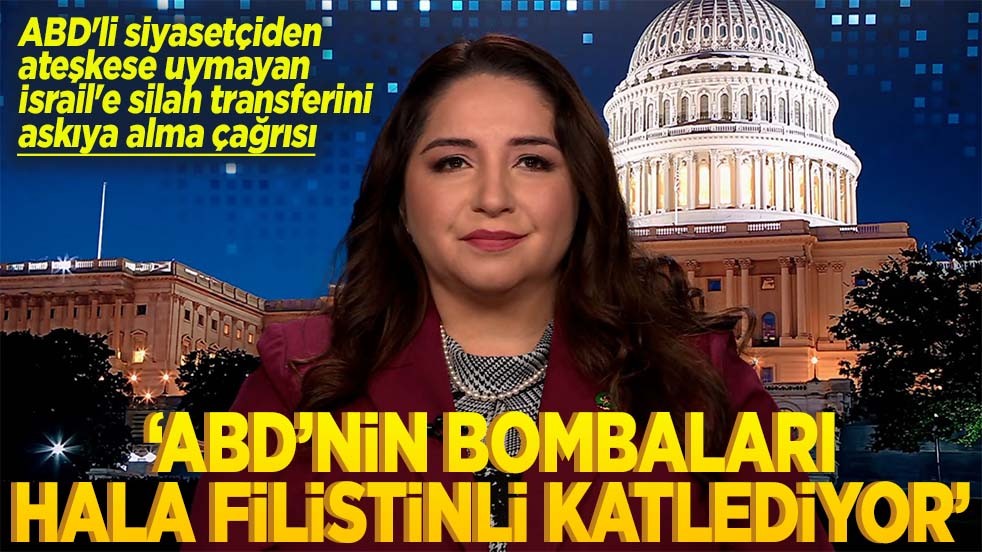 'ABD'nin bombaları hala Filistinli katlediyor'
