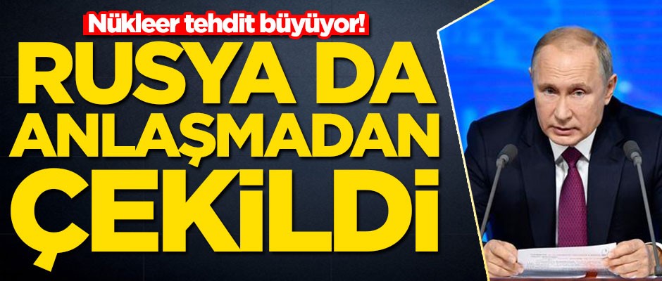ABD'nin çekilme kararı sonrası Putin'den karşı hamle