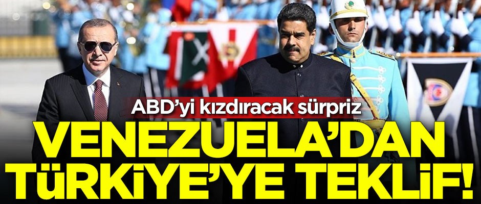 ABD'nin darbe planladığı Venezuela'dan Türkiye'ye sürpriz teklif!