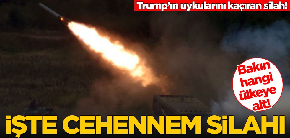 ABD'nin en çok korktuğu silah: Cehennem silahı