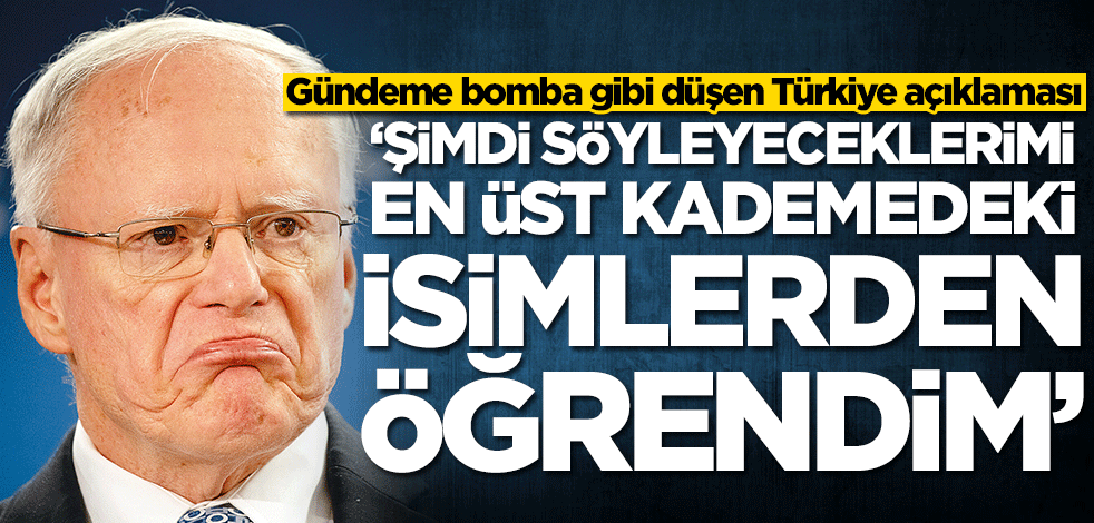 ABD'nin eski Suriye Özel Temsilcisi James Jeffrey'den gündeme bomba gibi düşen Türkiye açıklaması