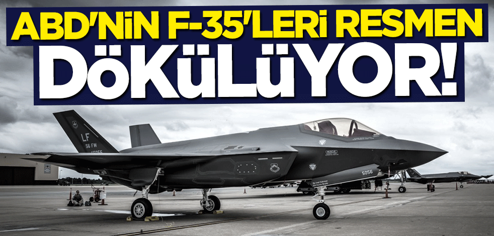 ABD'nin F-35'leri patır patır dökülüyor!