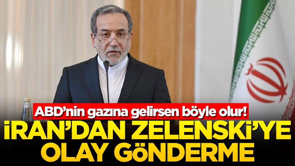 ABD’nin gazına gelirsen böle olur! İran'dan Zelenski'ye olay gönderme