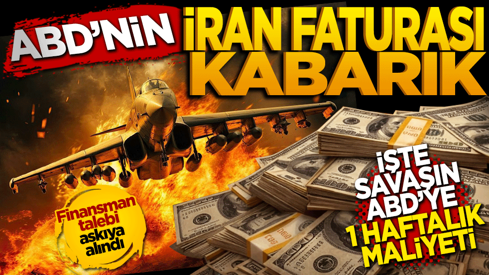 ABD'nin İran faturası kabarık: İşte savaşın ABD’ye 1 haftalık maliyeti