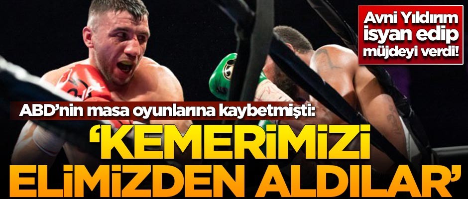 ABD’nin masa oyunlarına kaybetmişti! Avni Yıldırım isyan etti