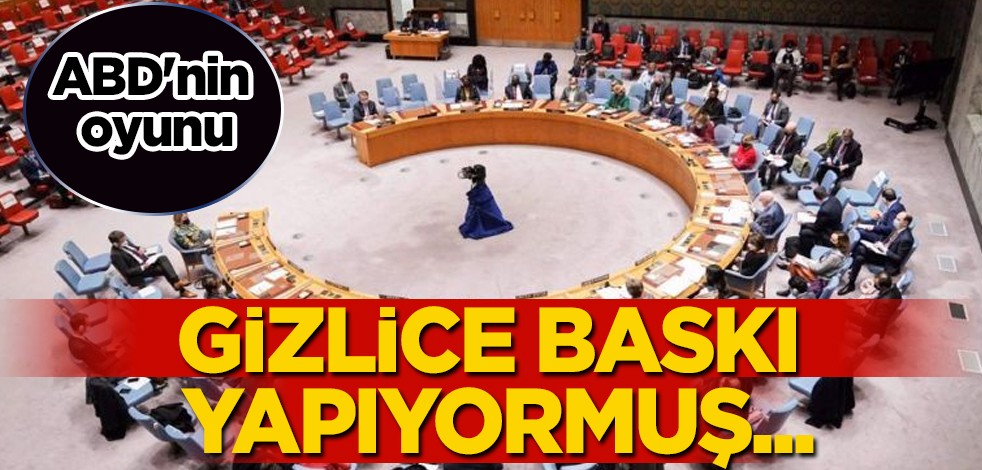 ABD'nin oyunu belli oldu: Gizlice baskı yapıyormuş! Öyle bir detay ortaya çıktı ki, dikkat çekti