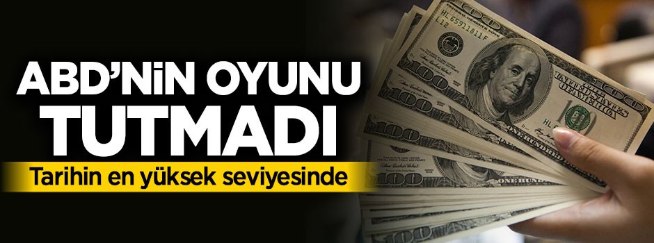 ABD'nin oyunu yine boşa çıktı