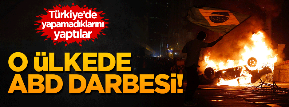 ABD'nin sivil darbesi Brezilya'da tamamlandı!