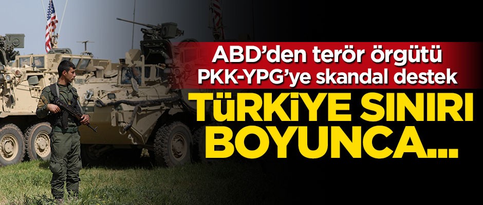ABD'nin terör örgütü PKK'ya silah sevkiyatı devam ediyor