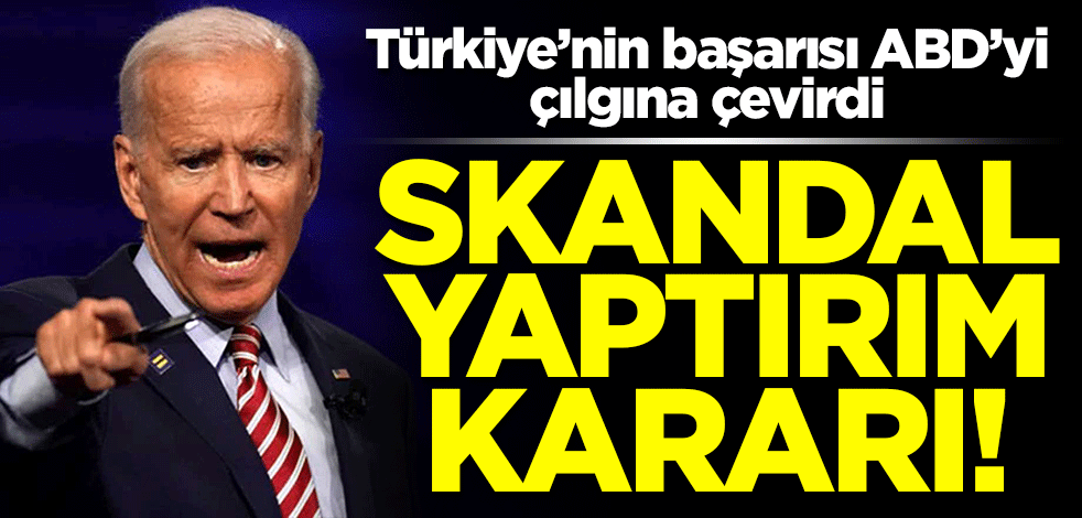 ABD'nin Türkiye hazımsızlığı! Savunma Sanayi Başkanlığı'na yönelik skandal yaptırım kararı