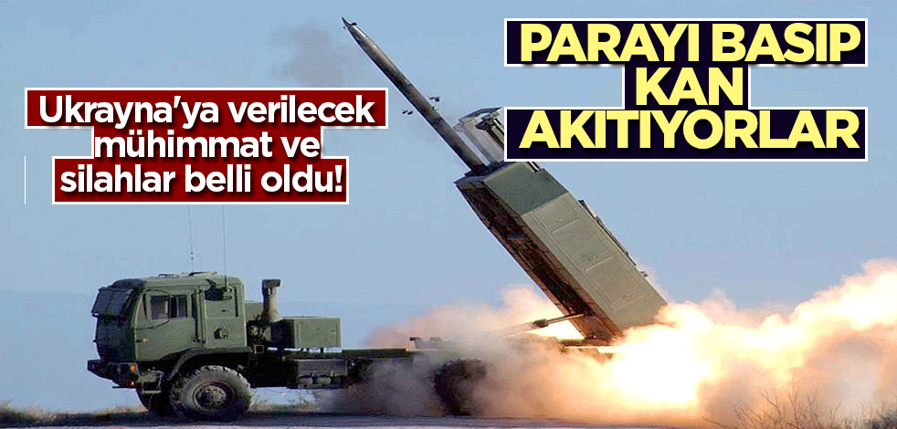 ABD'nin Ukrayna'ya vereceği mühimmat ve silahlar belli oldu!