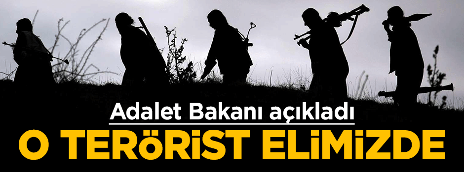 Abdulhamit Gül açıkladı: O terörist elimizde