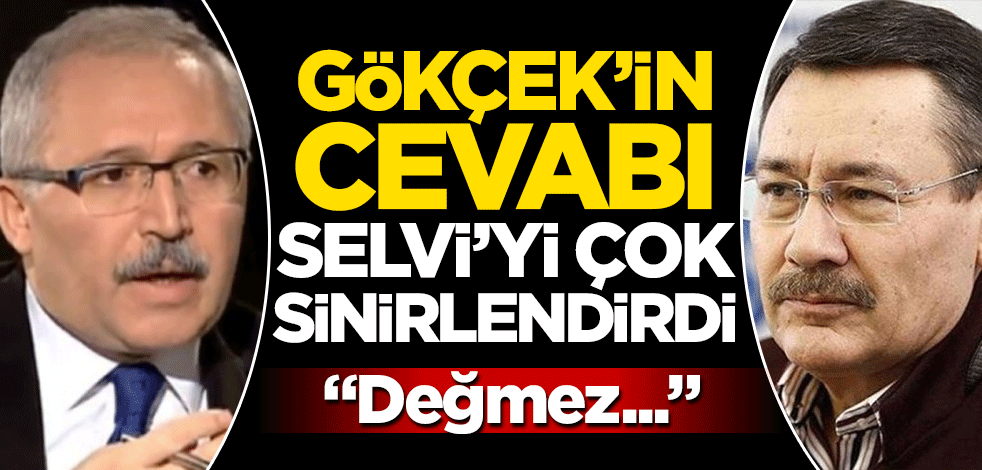 Abdulkadir Selvi, Melih Gökçek'in sözlerine çok sinirlendi: Yanıt vermeye değmez!