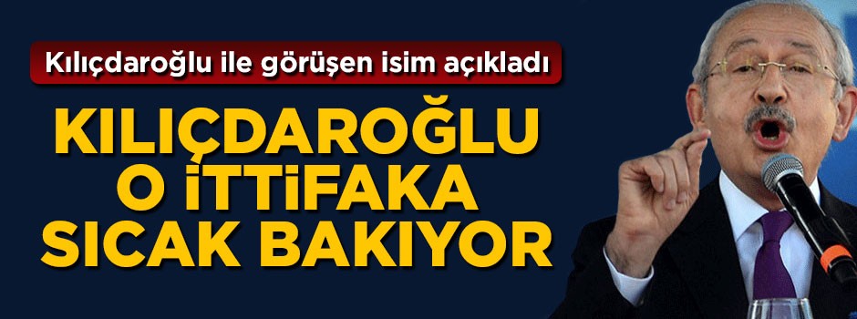 Selvi'den bomba açıklama: Kılıçdaroğlu o ittifaka sıcak bakıyor