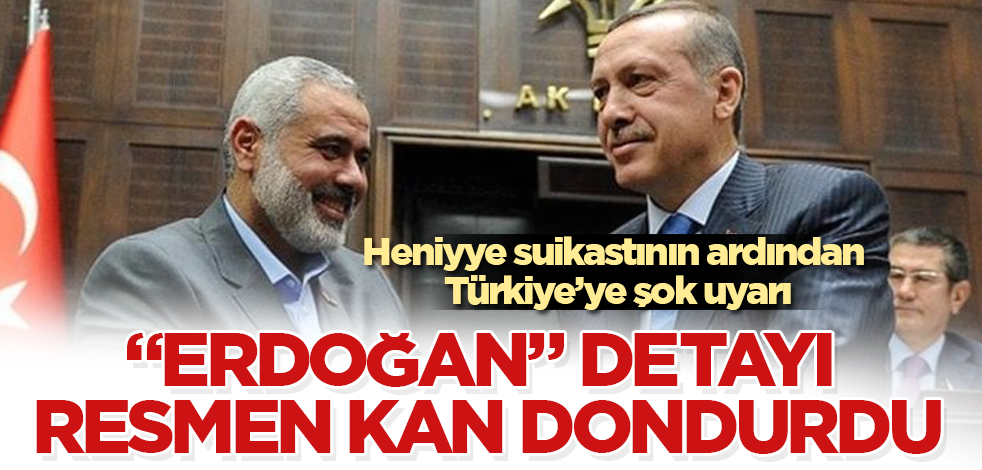 Abdulkadir Selvi’den, Heniyye suikastının ardından Türkiye’ye şok uyarı! "Erdoğan" detayı resmen kan dondurdu