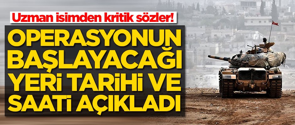 Abdullah Ağar'dan kritik sözler! Operasyonun başlayacağı yeri, tarihi ve saati açıkladı