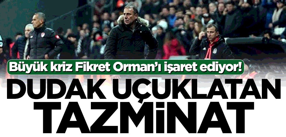 Abdullah Avcı bardağı taşırdı! Yönetim çaresiz! Dudak uçuklatan tazminat