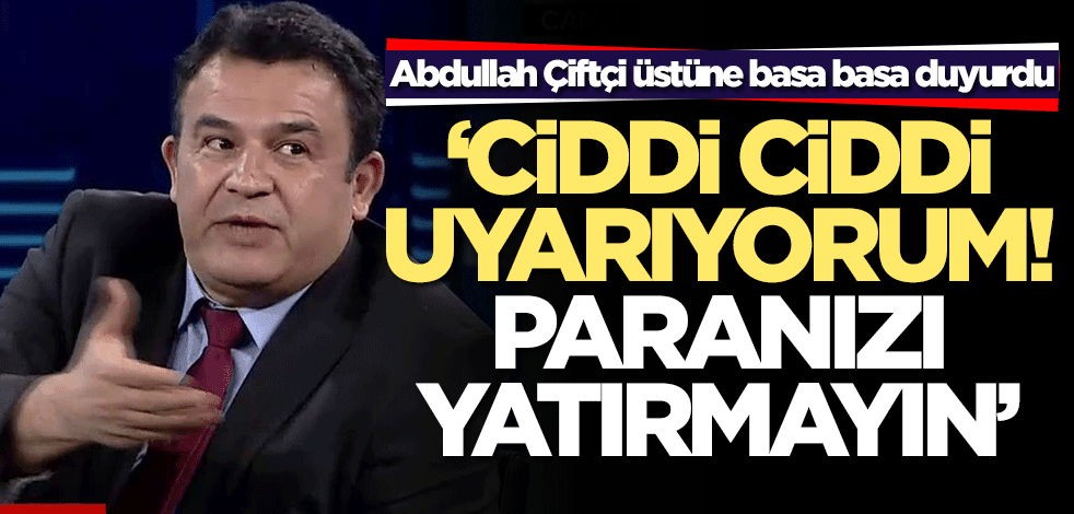 Abdullah Çiftçi Metaverse için üstüne basa basa duyurdu: Ciddi ciddi uyarıyorum! Paranızı yatırmayın
